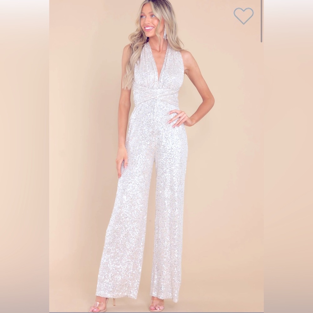 Stunning sequin jumpsuit!